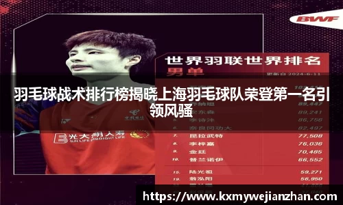 羽毛球战术排行榜揭晓上海羽毛球队荣登第一名引领风骚